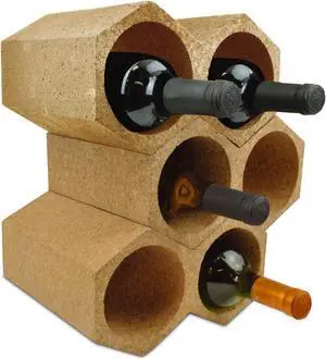 DII Honeycomb Cork Wine Rack-3