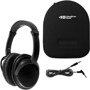 HamiltonBuhl Deluxe Active Noise-Cancelling Headphones with Case (Set of 4)