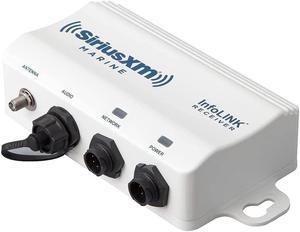 Raymarine E70499, SR200 SiriusXM InfoLINK Receiver, White, Small ( Pack of 2 )