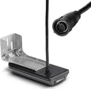 Humminbird 710265-1 XM 14 20 MSI T (SOLIX MEGA Side Imaging, MEGA Down Imaging) 2D with Temperature Transom Mount Transducer ( Pack of 2 )
