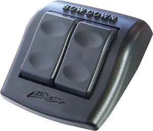Bennett Marine ES2000 Euro-Style Rocker Switch ( Pack of 2 )