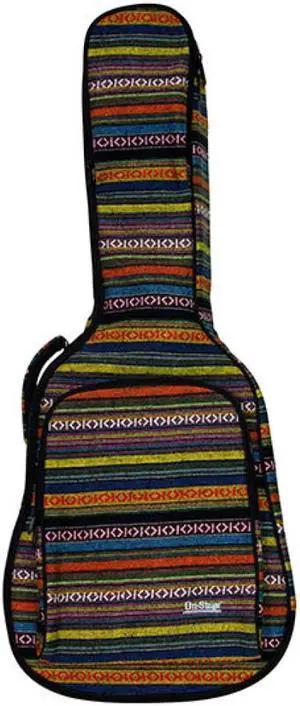 Striped Acoustic Guitar Bag
