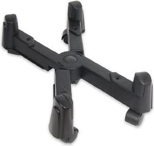 Mobile Desktop Tower Computer Floor Stand Rolling Caster Wheels and Adjustable Width from 6 to 10 Inches( Pack of 2 )