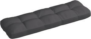 vidaXL Chair Cushion Outdoor Pallet Seat Cushion Sofa Pad Anthracite Fabric