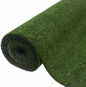vidaXL Artificial Grass 0.3"/0.4" 52.4"x984.3" Green