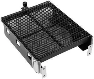 Server chassis half front door for Silverstone RM400 / RM41-H08 / RM41-506 case accessories, Material : metal, plastic filter, screws