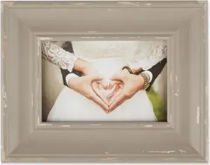 DII 4x6 Distressed Antique Stone Farmhouse Picture Frame