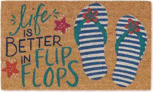 DII Flip Flop Life Doormat