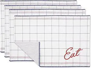 DII Eat Embellished Placemat (Set of 4)