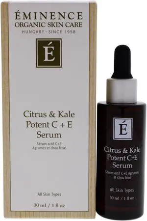 Eminence - Citrus & Kale Potent C+E Serum - For All Skin Types(30ml/1oz) Eminence - Citrus & Kale Potent C+E Serum - For All Skin Types(30ml/1oz)