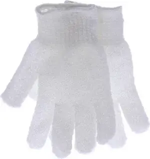 Exfoliating Gloves - White by FantaSea for Women - 1 Pair Gloves