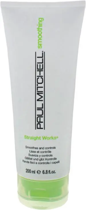Straight Works by Paul Mitchell for Unisex - 6.8 oz Cream