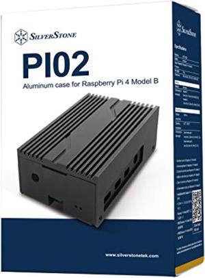 PI02, Raspberry Pi 4 Model B enhanced thermal cooling aluminum case