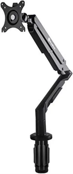 Gas Spring Swing Monitor Mount, Compatible with monitors up to 36 in size and 12KG, Meet VESA Mounting Interface Standard