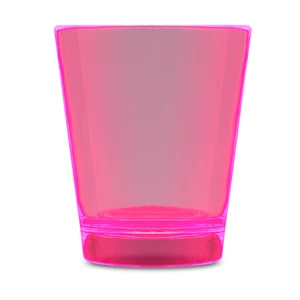 Glow In The Dark Shot Glass Pink Glow In The Dark Shot Glass Pink