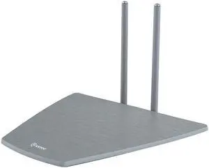 Antop AT-221BV Aero + Amplified Indoor HDTV Antenna, 65 mile range in diameter, Titanium