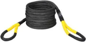 Recovery Rope 5/8 X 20 Ft Big Dog Recovery Rope 12.2K LBS W/Camo Mesh Duffel Bag