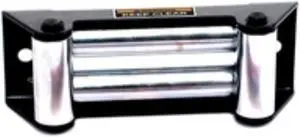 Roller Fairlead 10 Inch Truck Value Textured Black Finish Bulldog Winch