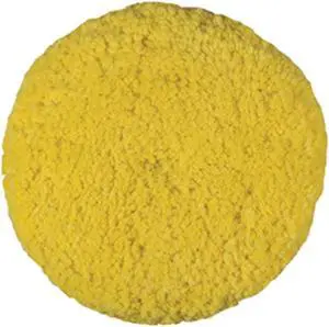 Presta Rotary Blended Wool Buffing Pad - Yellow Medium Cut