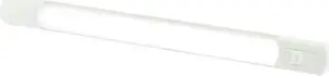 Hella Marine Surface Strip Light w/Switch - White LED - 12V