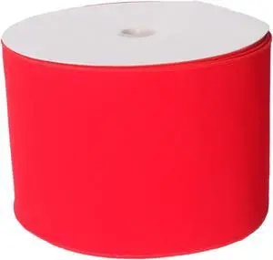 6" x 50Yd Red Velvet Outdoor Ribbon