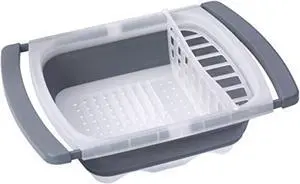 COLLAPSIBLE DISH DRAINER