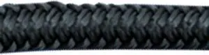 Sea-Dog 302110020Bk-1 Double Braided Nylon Dock Line - Black, 3/8" X 20'