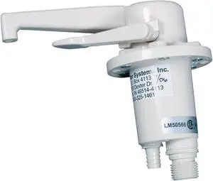 Zebra RV R3700-PW Dual Flow Water Pump and Faucet - Polar White