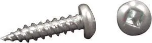 AP Products 012-PSQ500 8 X 1-1/2 Zinc Pan Head Screws, 1-1/2" / Pack Of 500, Zinc