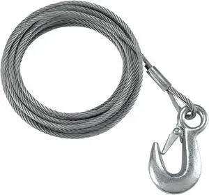 Fulton WC325 0100 Winch Cable & Hook