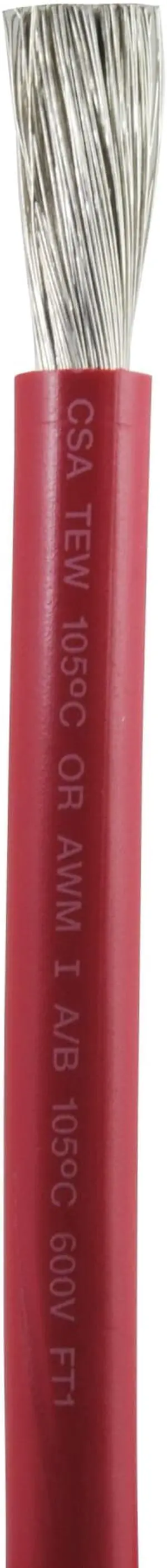 Ancor 112510 #6 AWG Battery Cable - Red, 100'