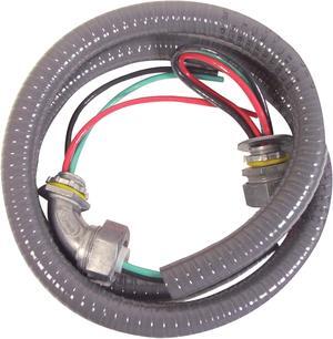 DIVERSITECH 6-12-4 Conduit Kit,Liquid Tight,4 ft L,No  10THHN