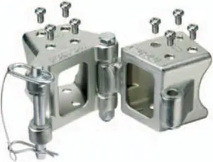 Fulton HDPB340101 Fold-Away Bolt-On Hinge Kit - 3" x 4", 7500 lbs.