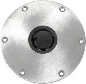 Springfield Marine 1300750-1 Plug-In Series Aluminum Post Base - 9" Round