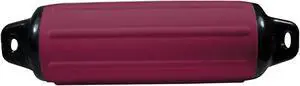 Taylor Made 953622 Super Gard Inflatable Vinyl Fender - Cranberry, 6-1/2" x 22"