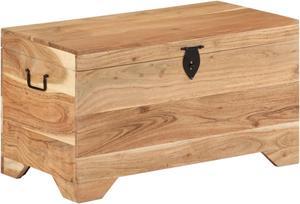 vidaXL Storage Chest Solid Acacia Wood