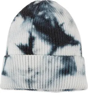 Hadley Wren Tie-Dye Beanie, Black