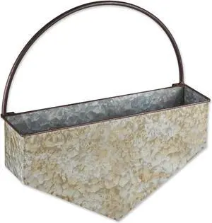 DII Diamond Galvanized Wall Planter