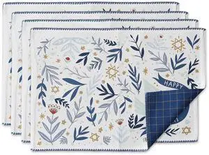 DII Hanukkah Dove Printed Placemat (Set of 4)