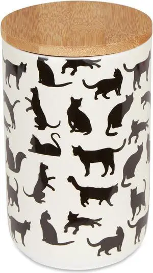 DII Cats Meow Ceramic Treat Canister