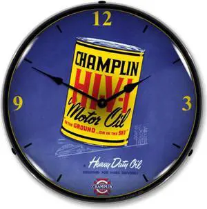 1611678 Champlin Oil clock - Made in USA
