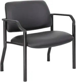 Boss Antimicrobial Guest Chair, 500 lb. weight capacity