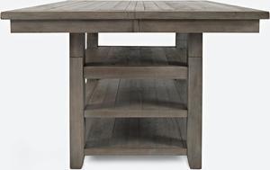 Outer Banks Reclaimed Pine Adjustable Height Storage Dining Table