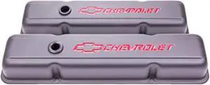 CHEV BLACK VALVE COVERS