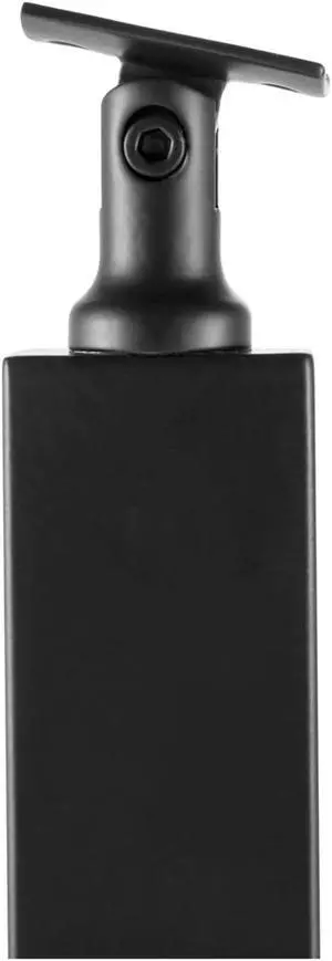 VEVOR Cable Railingpost Deck Railing 42x2x2" Diy Post Without Holes Black