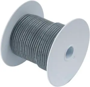 Ancor Grey 14 AWG Tinned Copper Wire - 18'
