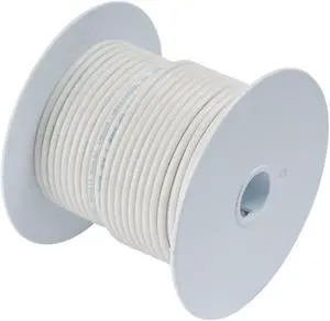 Ancor White 10 AWG Tinned Copper Wire - 25'