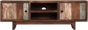 vidaXL TV Cabinet Solid Acacia Wood Vintage 46.5"x11.8"x15.7"