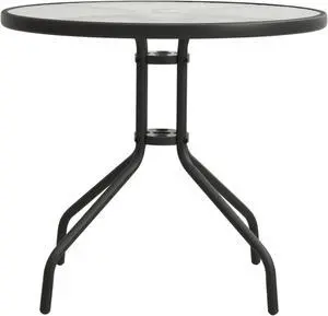 vidaXL Bistro Table Anthracite 31.5"x28" Steel