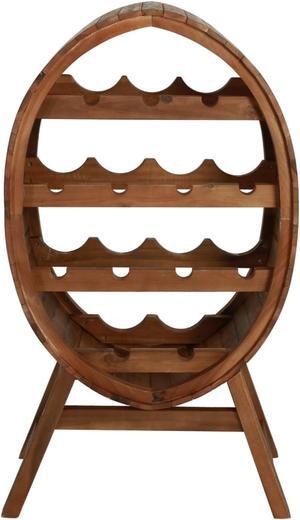 vidaXL Wine Rack 13 Bottles Solid Acacia Wood